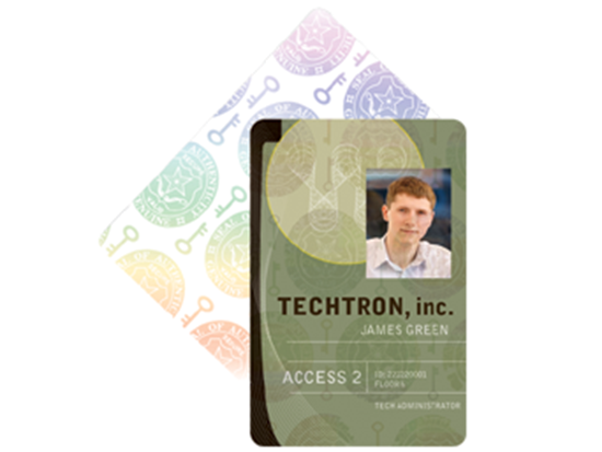 Security Overlay PVC Cards
