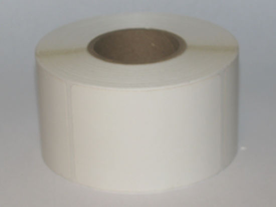 White thermal visitor labels