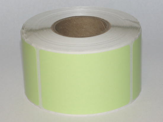 Thermal Visitor Labels 2" x 3" Green