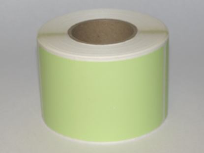 Thermal Visitor Labels 2 1/4" x 4" Green